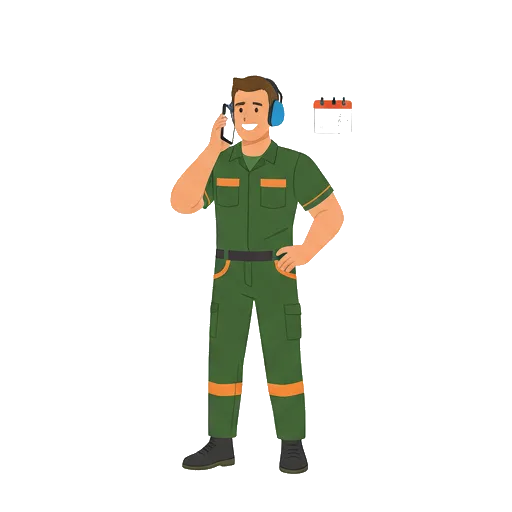 Step 1 illustration: your call